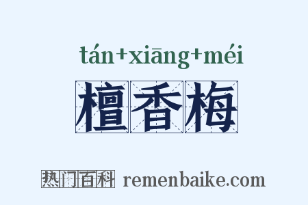 檀香梅是什么意思的图片